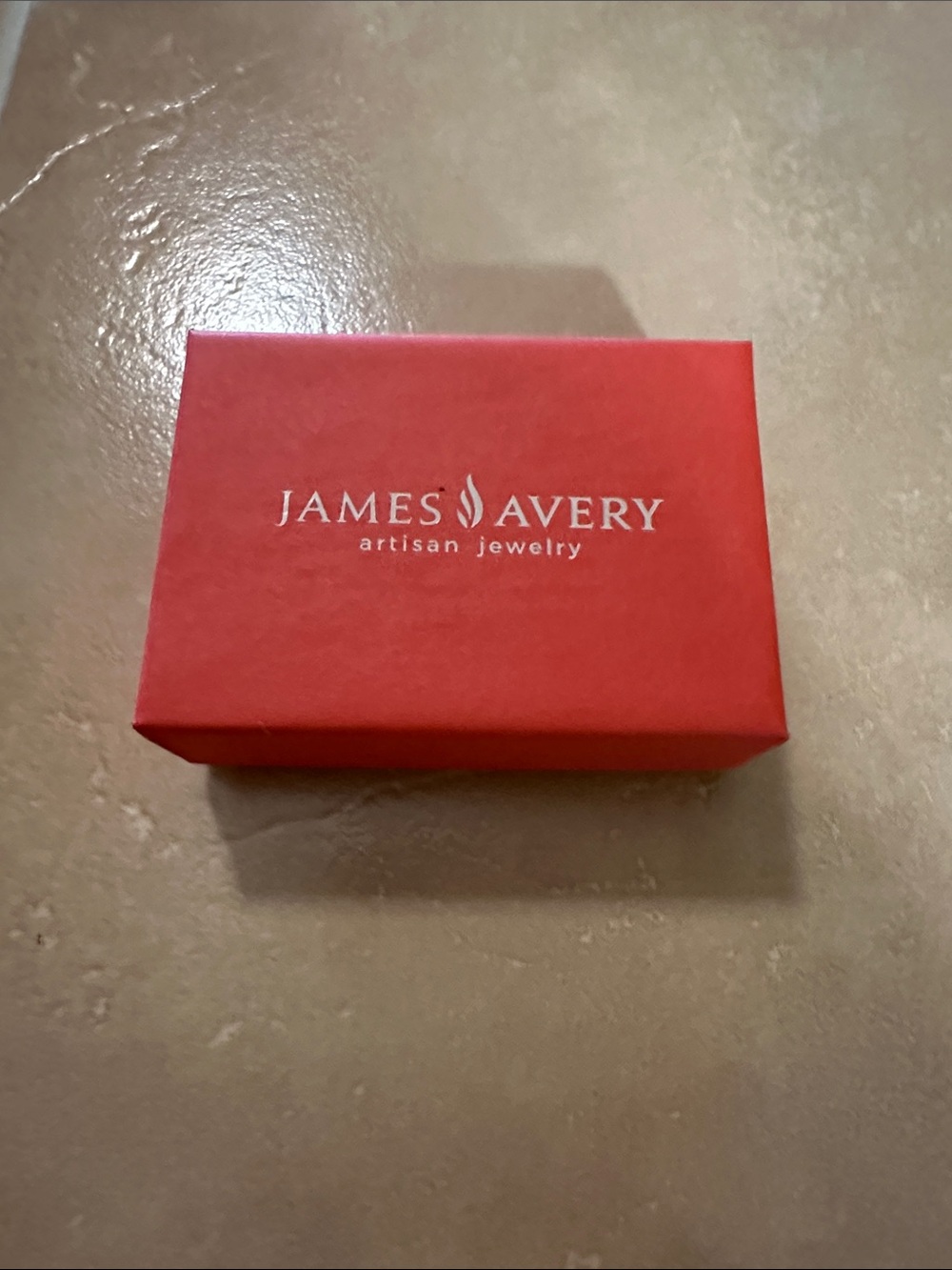 James Avery Red Gift Bag with Red Jewelry Box and White Pouch - Picture 3 of 4